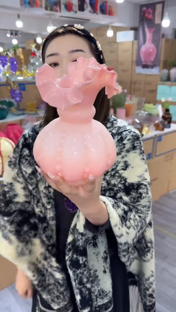 有机玻璃昕洋花瓶花器Q-早5