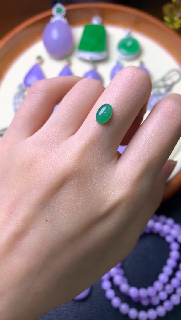 【闪购商品】定制翡翠未镶嵌裸石（镶嵌定制）