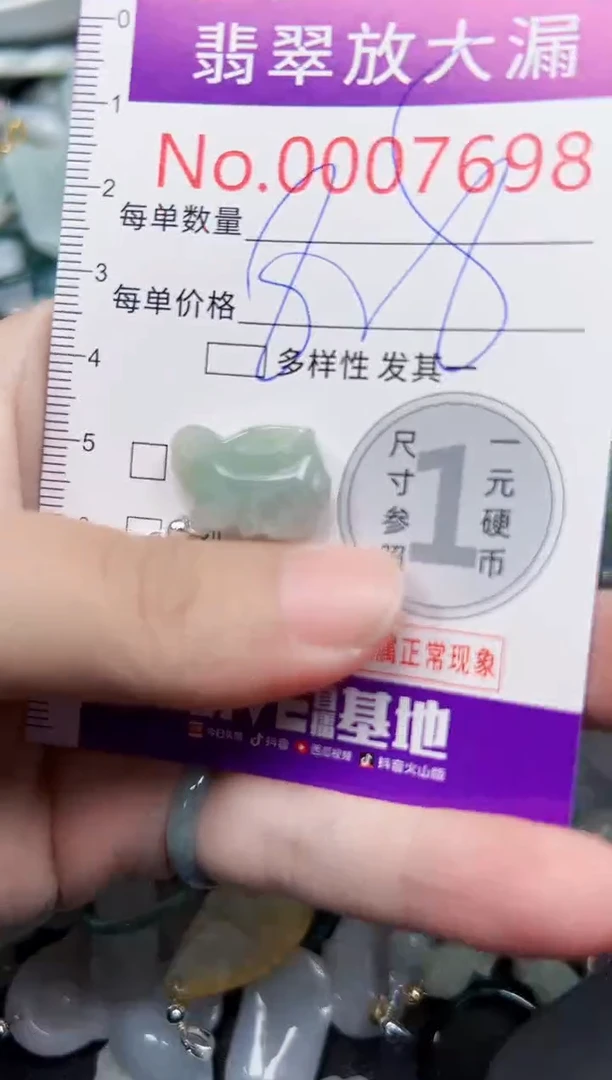 颈饰未镶嵌翡翠7698