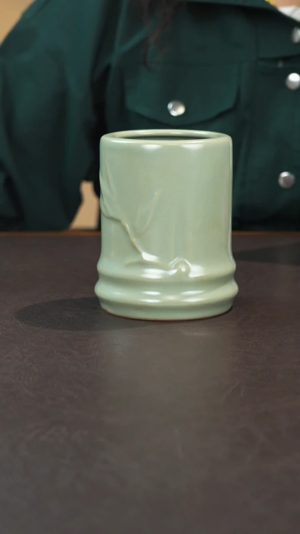 宣宝汝瓷原矿原釉作品微瑕