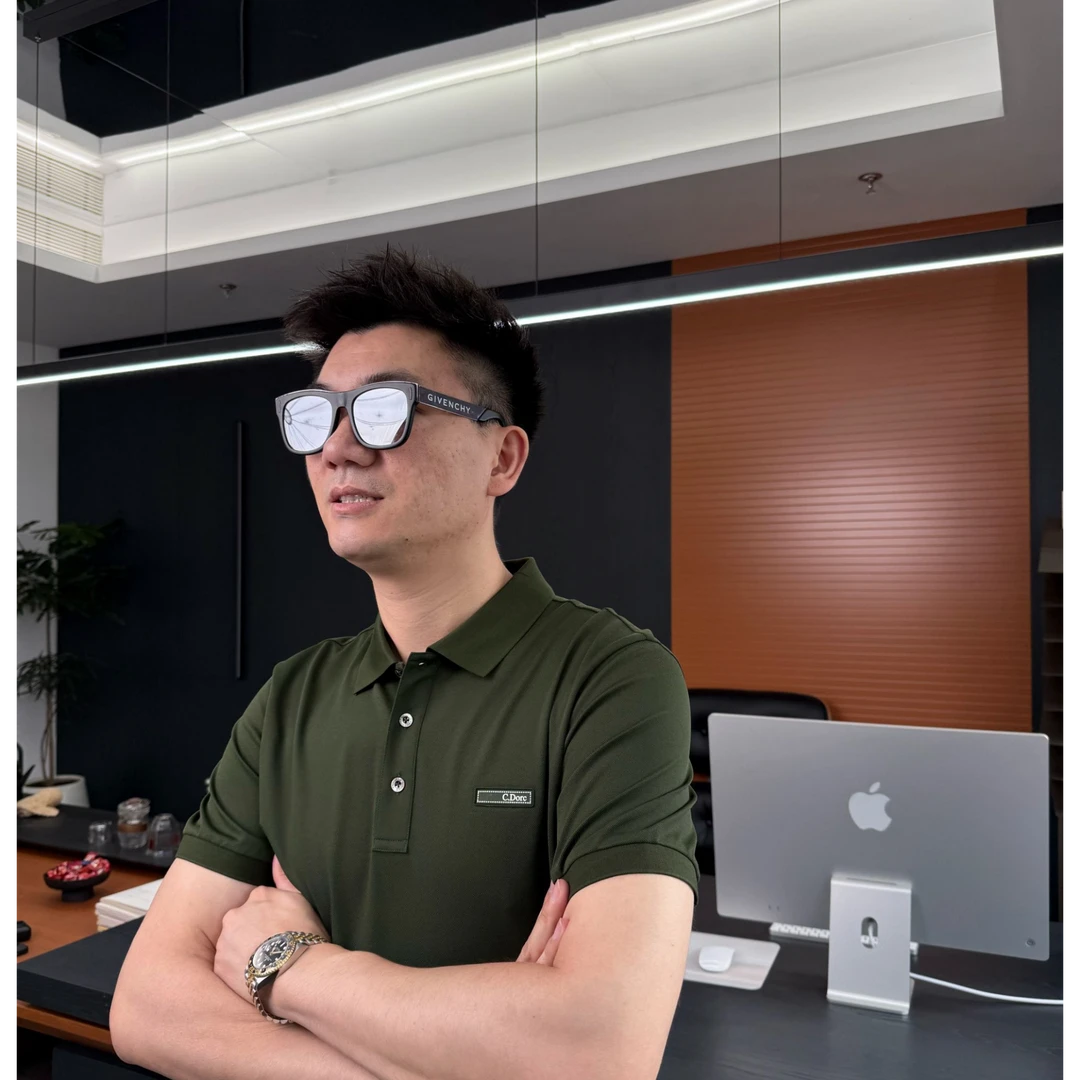 618大促-2025夏季新款休闲时尚男士POLO衫-DK-6078