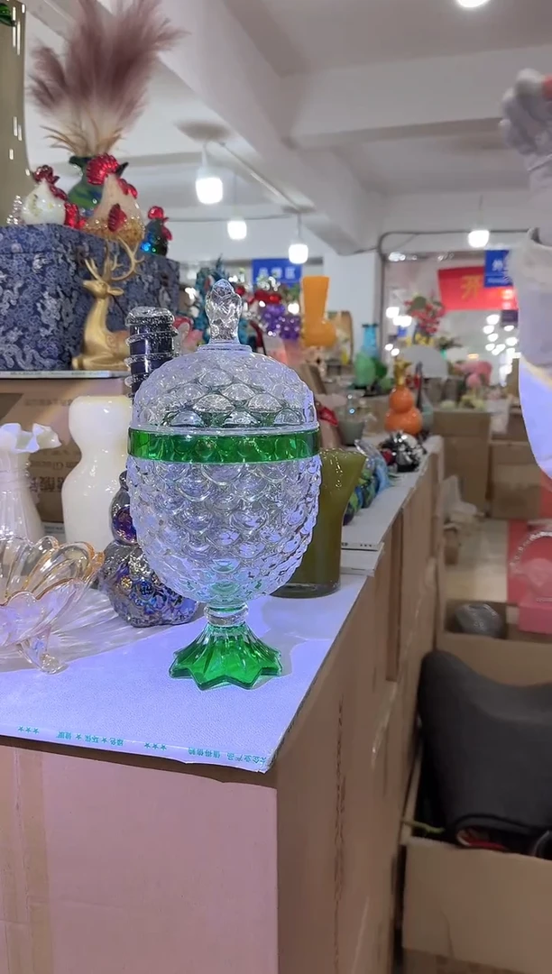 【闪购商品】琉璃迪喜花器-d-早20