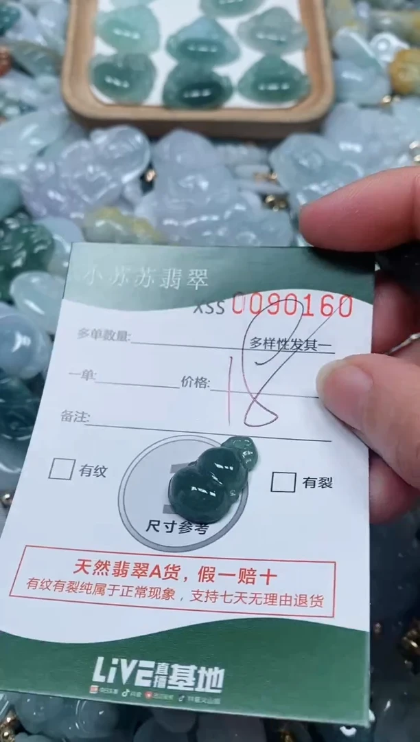 【闪购商品】翡翠颈饰未镶嵌闪购商品0090160