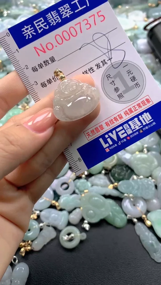 颈饰未镶嵌翡翠7375