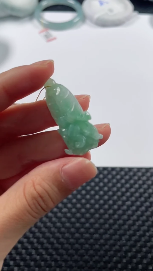 颈饰未镶嵌翡翠基地发货H 7503 白菜