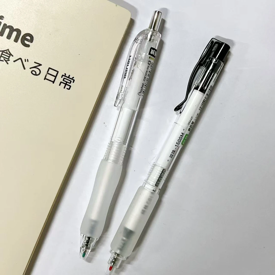 【黑墨-2支】G06柯林顺芯+鸭先知减负笔,掉封蜡不售后