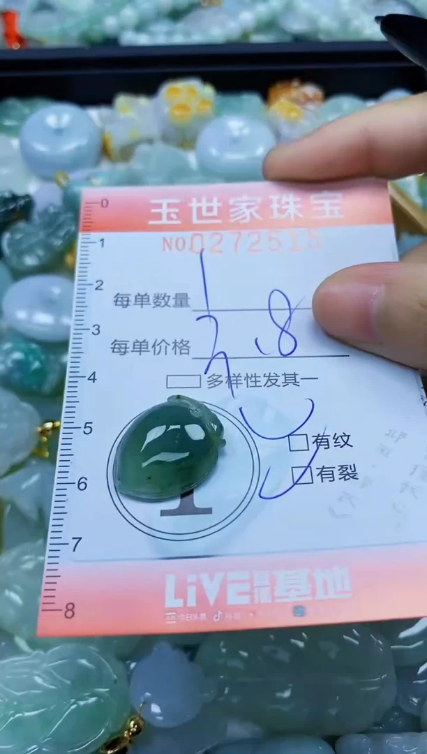 翡翠未镶嵌颈饰闪购0272515