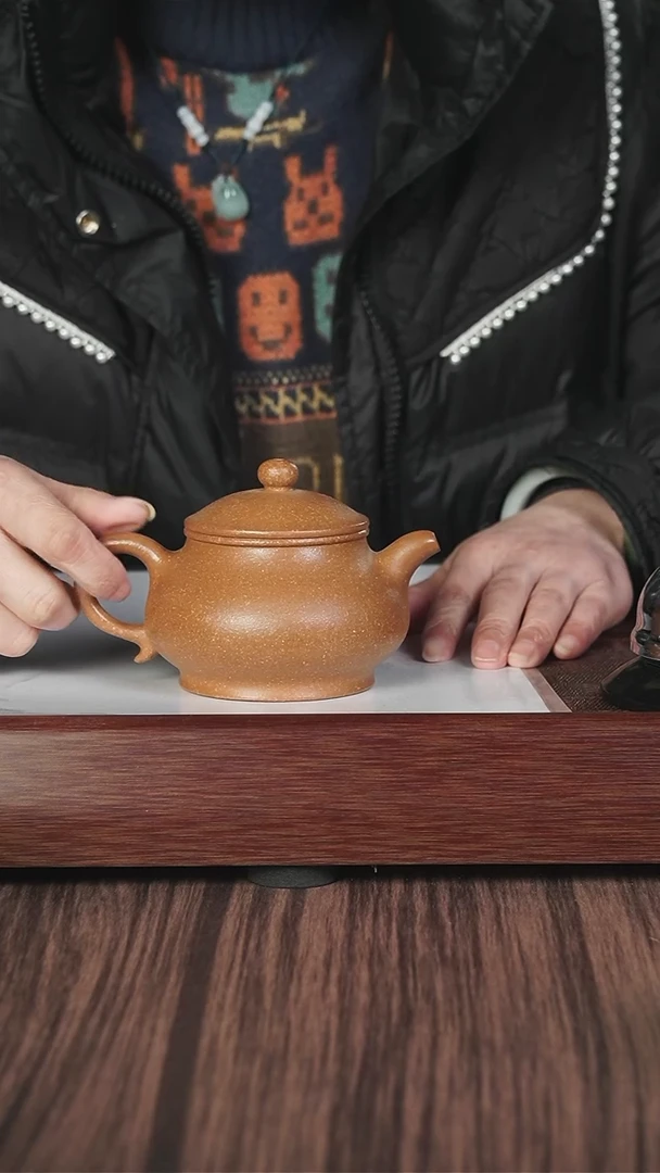 【闪购商品】紫砂茶壶一比一复刻匏尊
