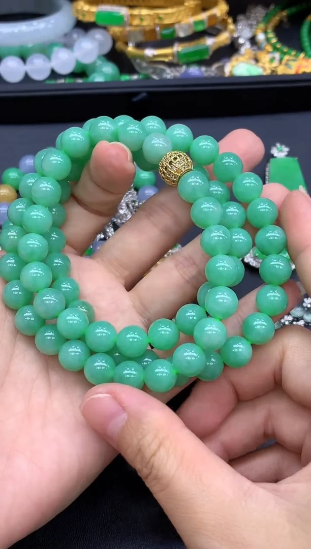 颈饰未镶嵌翡翠677-中国好珍宝