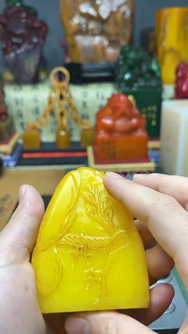 寿山石印石天然寿山石篆刻石料11