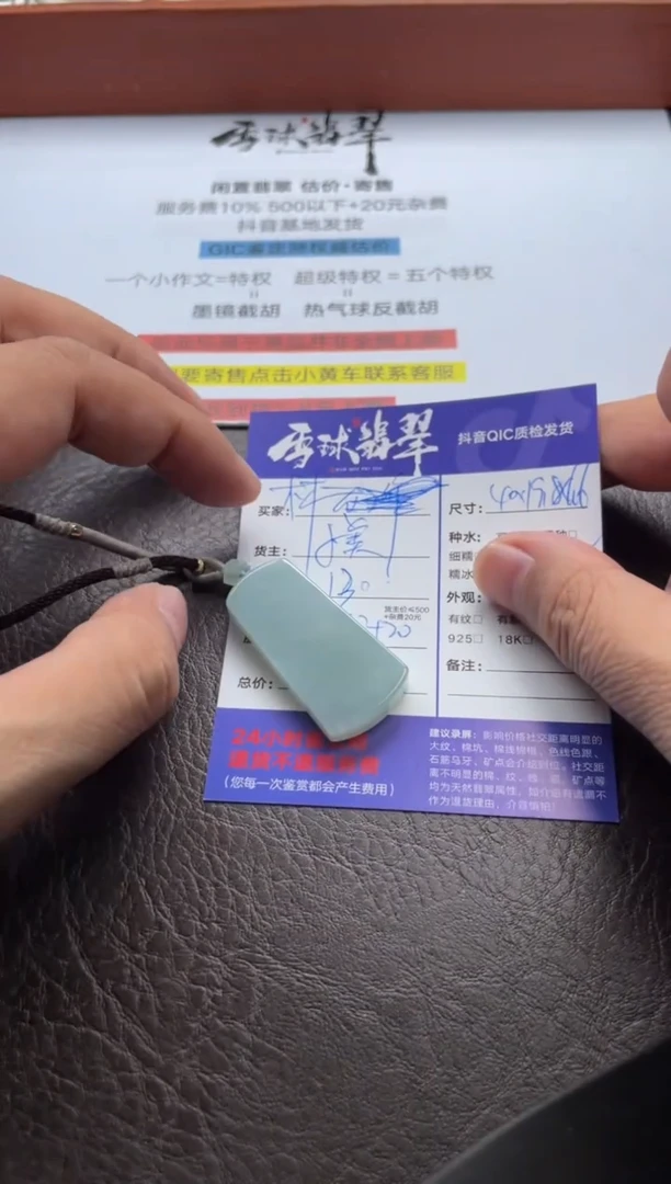 翡翠未镶嵌颈饰1510522010HHH