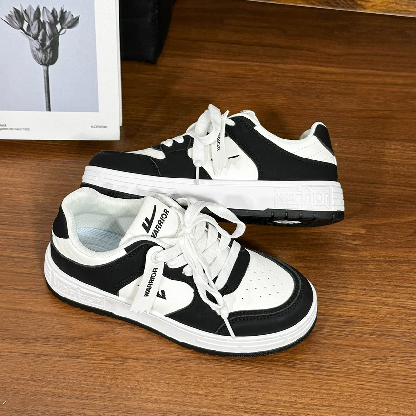 Warrior/回力鞋子男款新款百搭爆款小白鞋女板鞋情侣休闲运动鞋潮