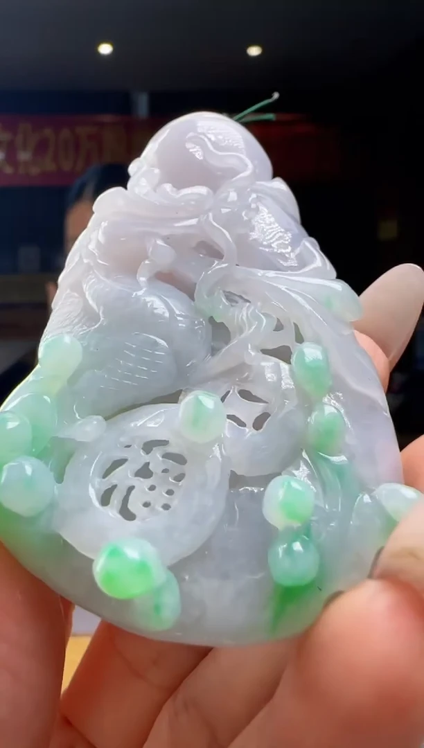 翡翠未镶嵌颈饰YJ@@WS1WX37578