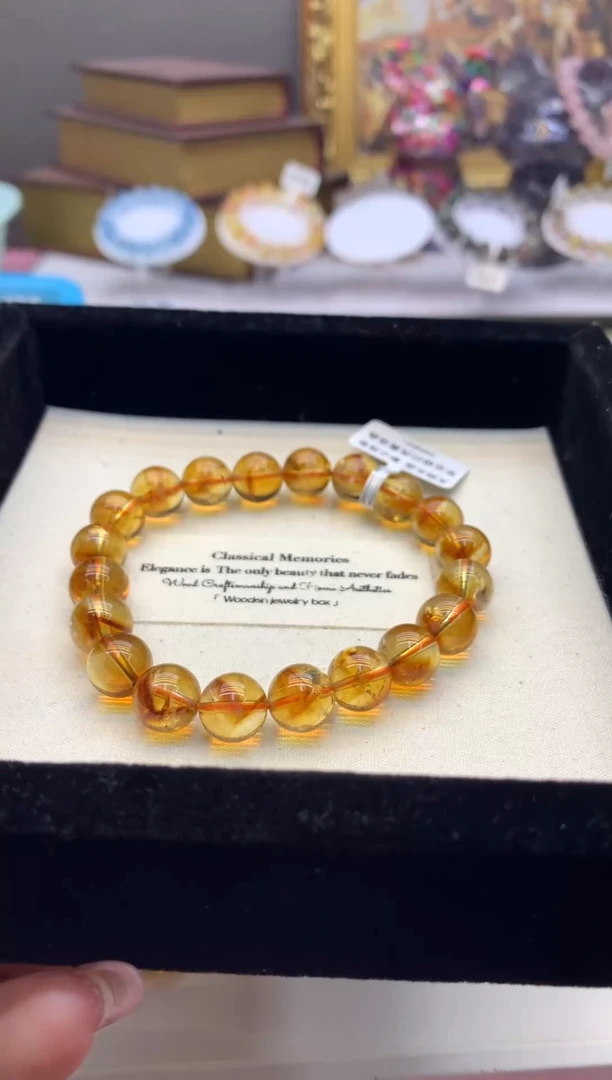 【闪购商品】水晶手串未镶嵌10+巴西黄塔晶