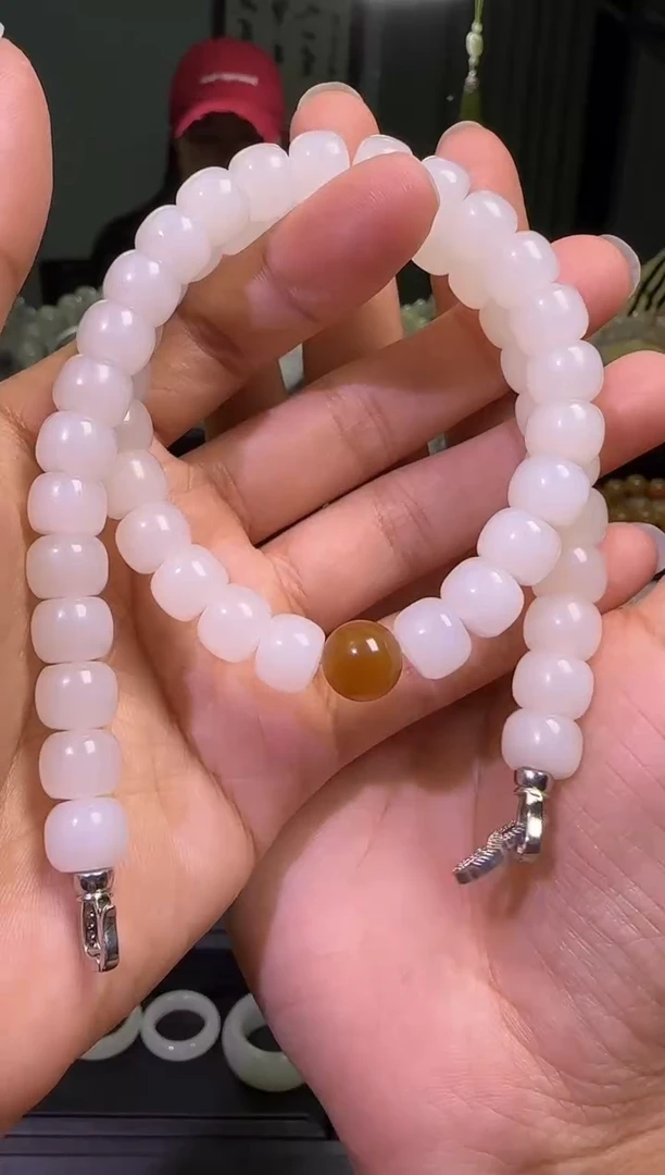 颈饰未镶嵌和田玉新疆和田玉天泰卡10妈妈链