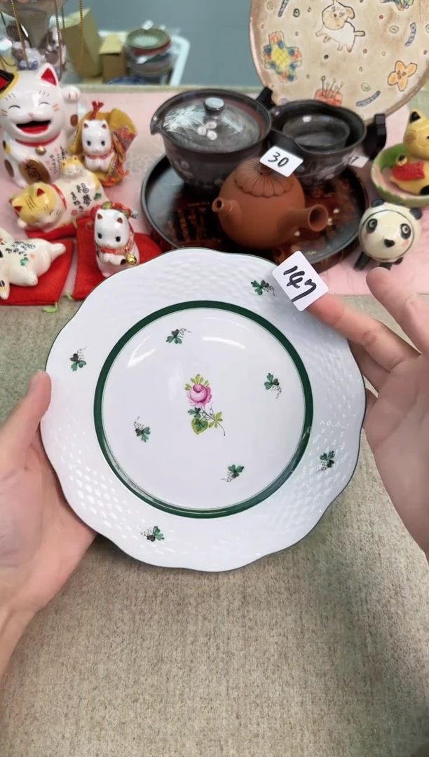 瓷片辰辰的瓷器好看到爆