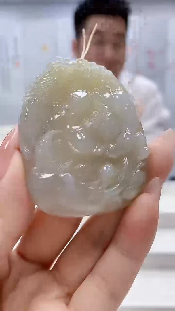 未镶嵌定制翡翠5028ty-毛货挂件2