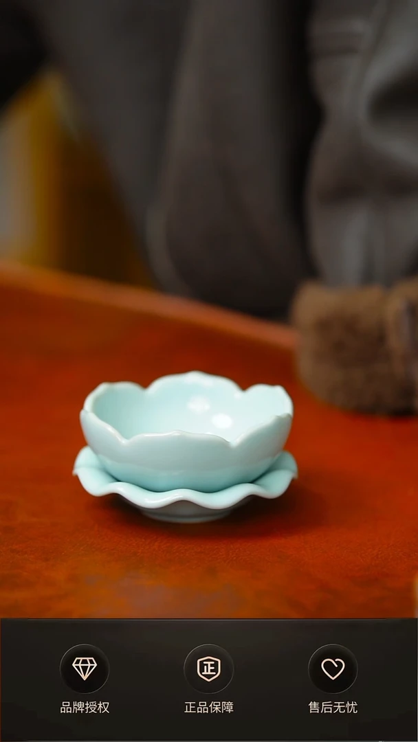 其他天青莲花茶漏不完美 简装