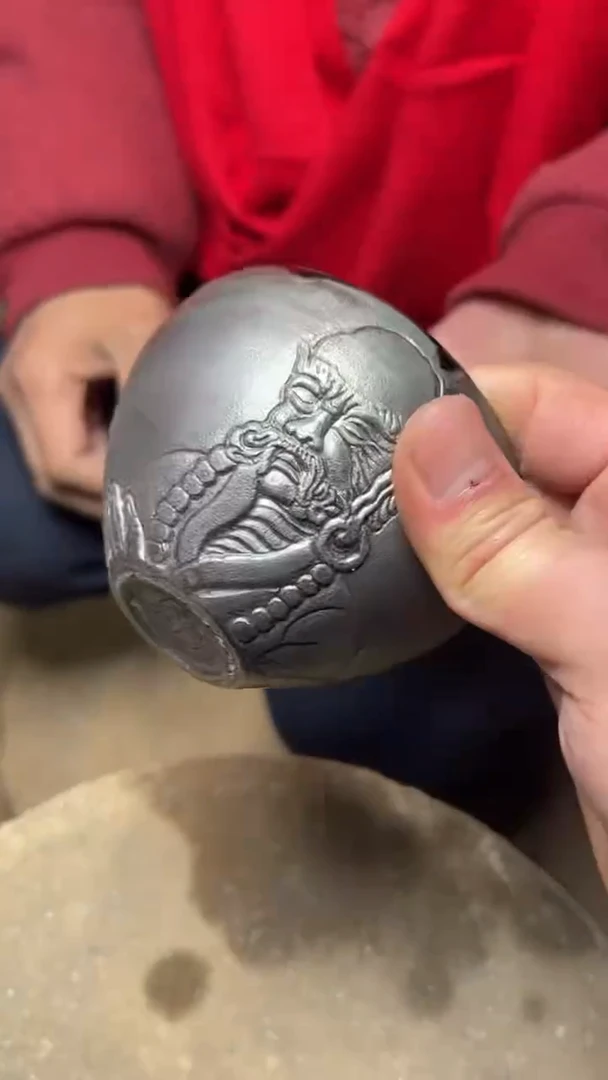 【闪购商品】茶盏名家谢长旺建盏（带证书礼盒）39