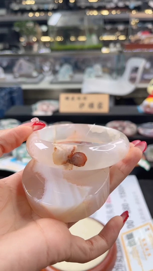 未镶嵌手镯石英质玉62圈口（赠品镯心）6009322