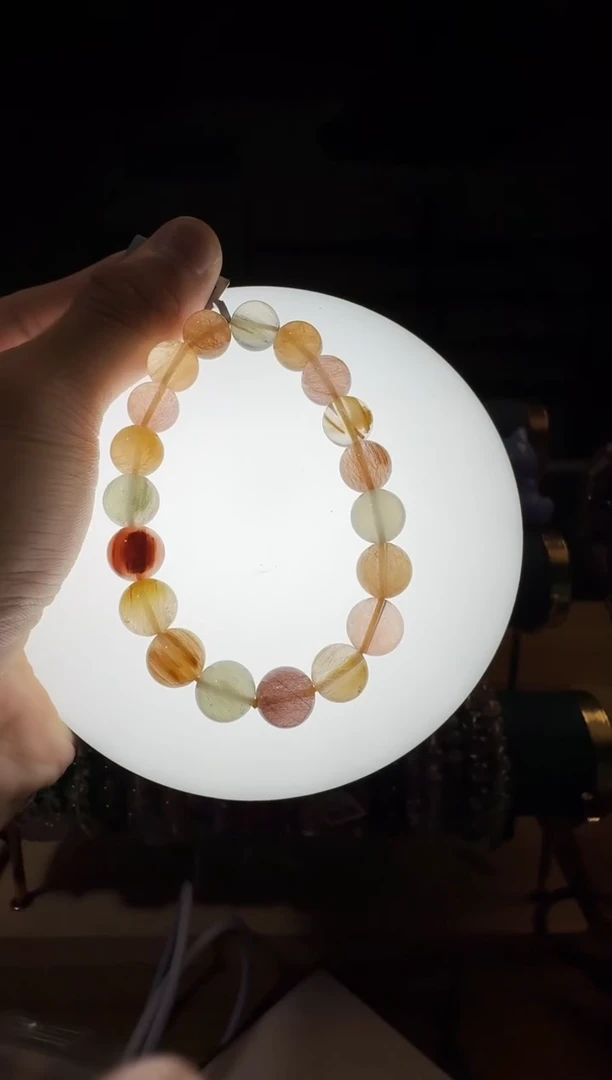 未镶嵌手链水晶晶7541 约10mm