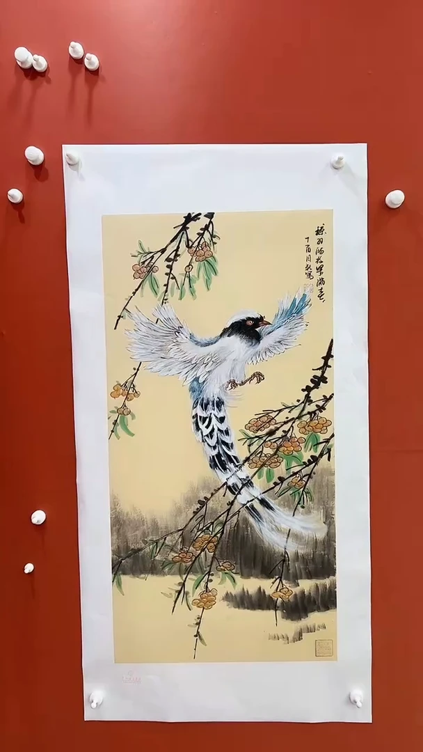 国画王月新国画作品