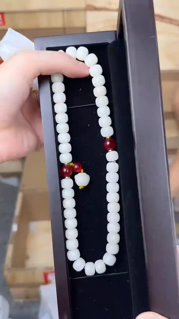 品茗文玩阁白玉菩提猫爪链接@@SP261