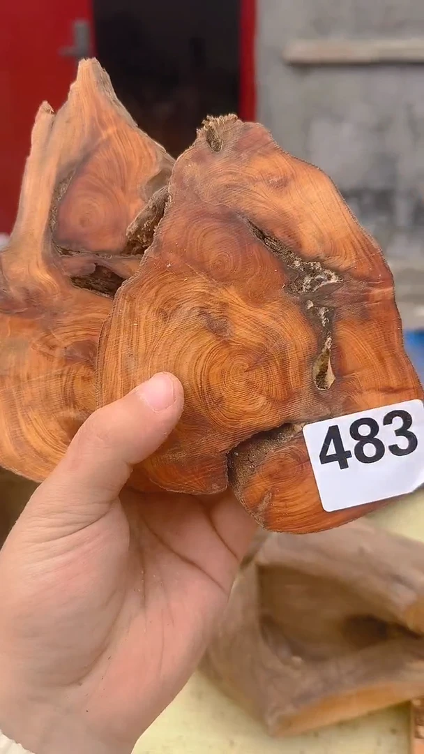 柏木（崖柏）太行陈化崖柏香片！随机一片！（1单1片）483