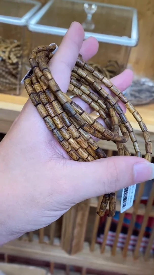 沉香手串海南红金猊随型长串多样性发其一