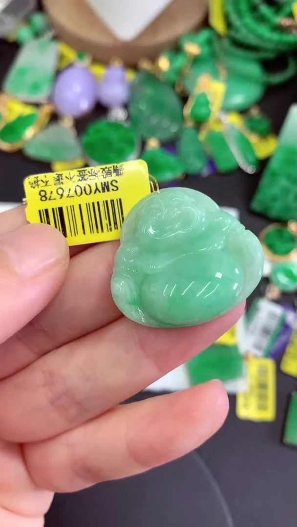 吊坠(不含链)未镶嵌翡翠挂件