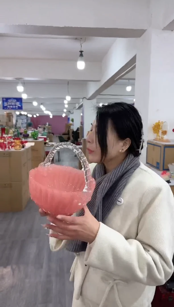 【闪购商品】琉璃瑞鸿花瓶花器早Y-15