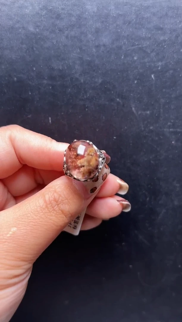 未镶嵌戒指水晶太阳花戒指 JP57028