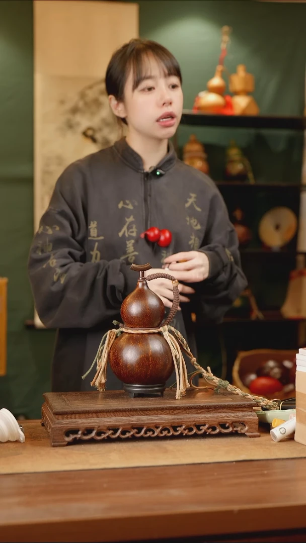 99号精品天然大漆酒葫芦一物一拍~