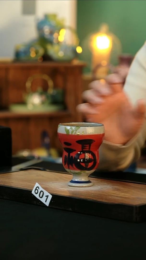 【闪购商品】杯手绘心瓷陶瓷浮力