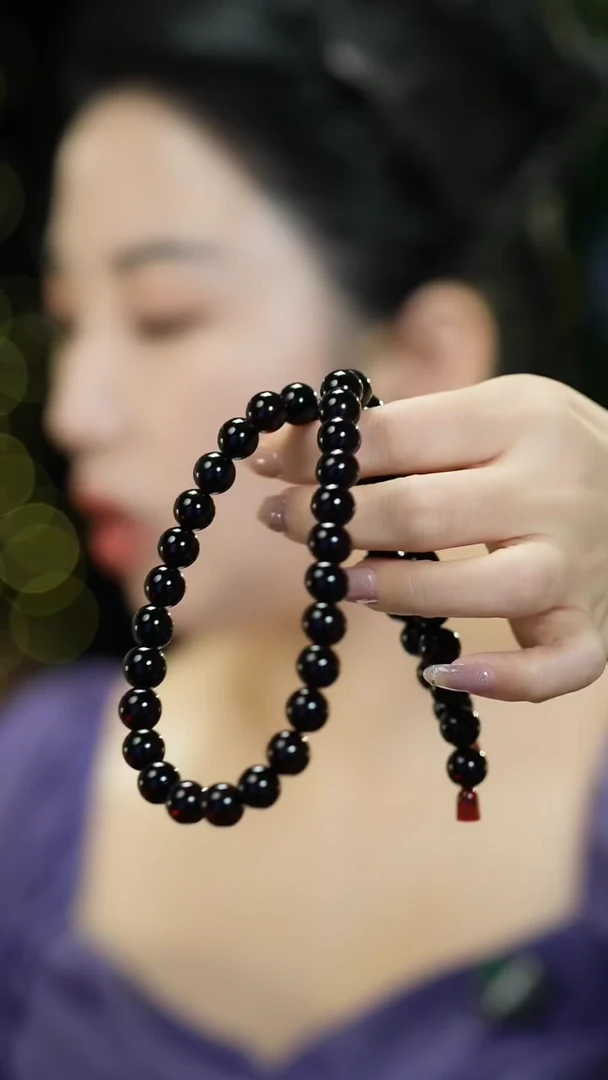 琥珀项链未镶嵌翳珀妈妈链10mm