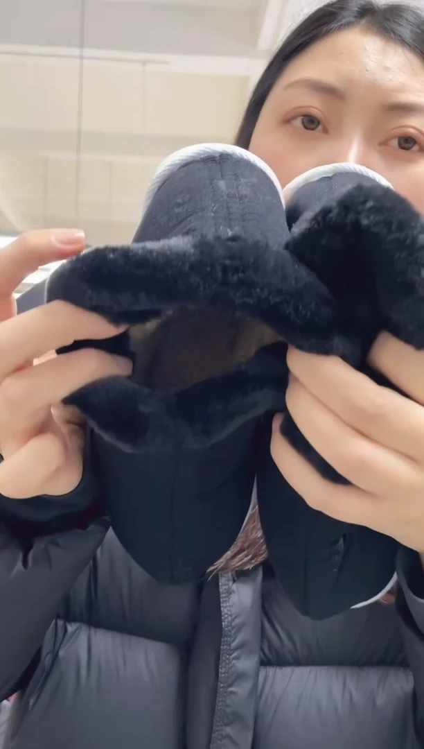 黄底黑色毛圈棉鞋37码120号