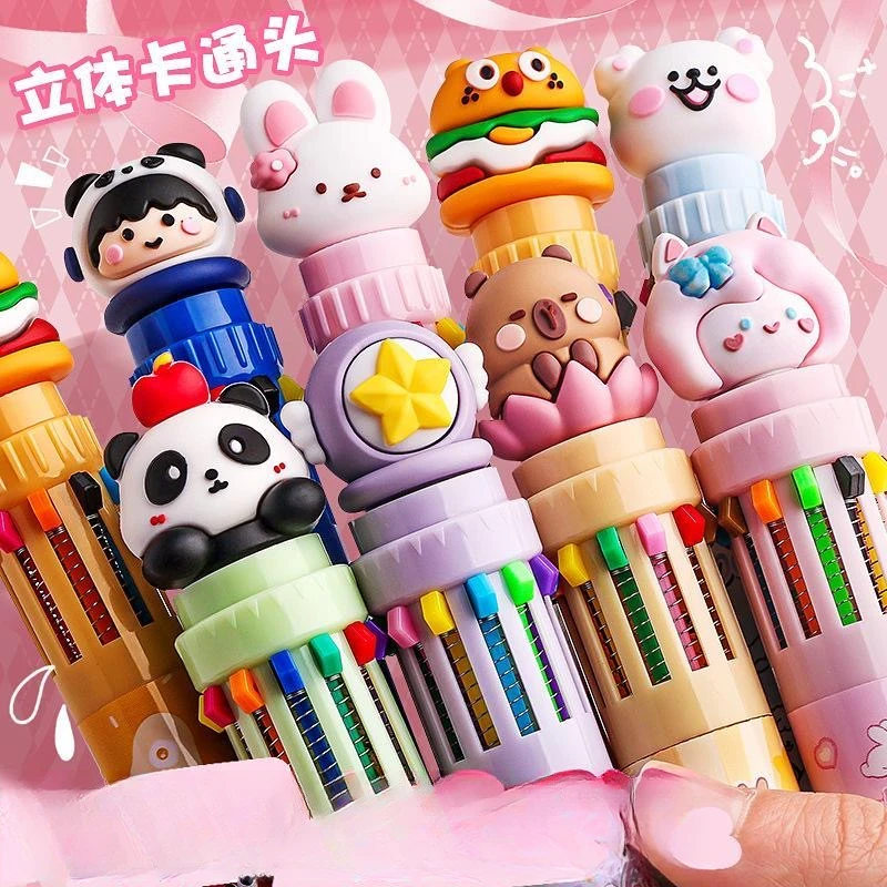 YF- KBX-6306  10色圆珠笔 1