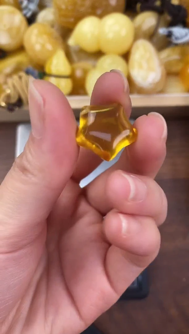 裸石琥珀未镶嵌天然琥珀蜜蜡