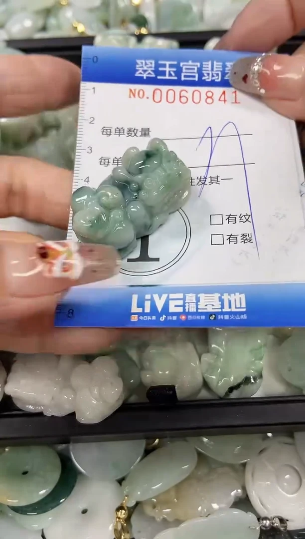 【闪购商品】翡翠颈饰未镶嵌闪购商品0060841