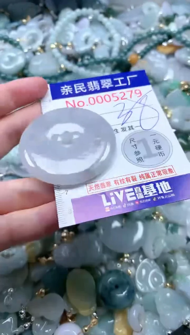 翡翠未镶嵌吊坠(不含链)5279