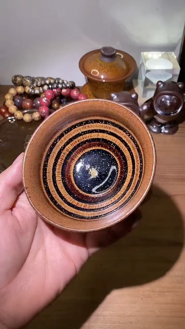 茶盏建阳建盏茶杯一只