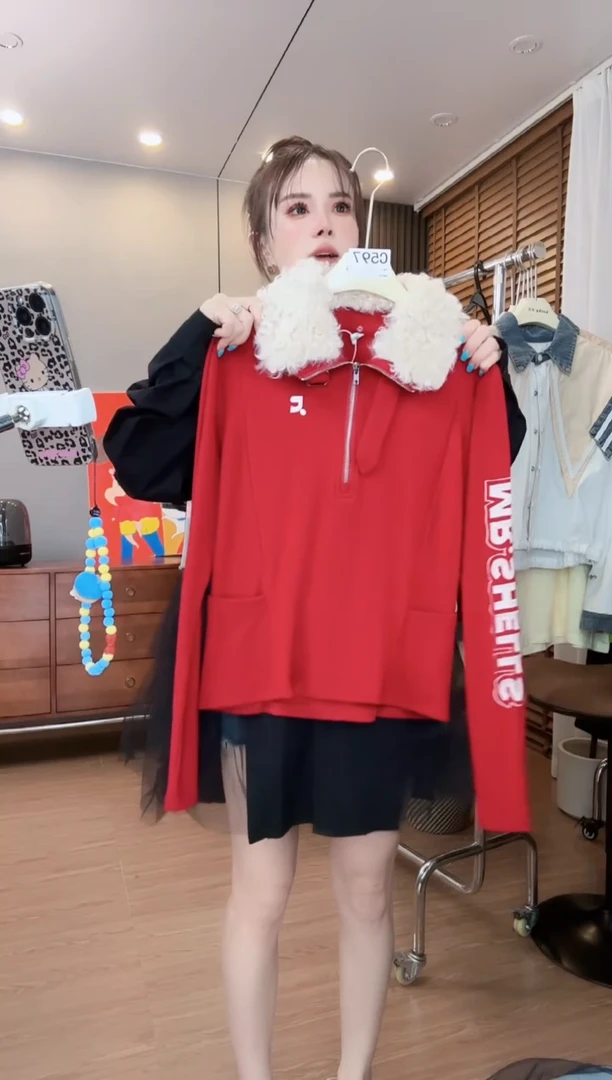 红色毛领11111111
