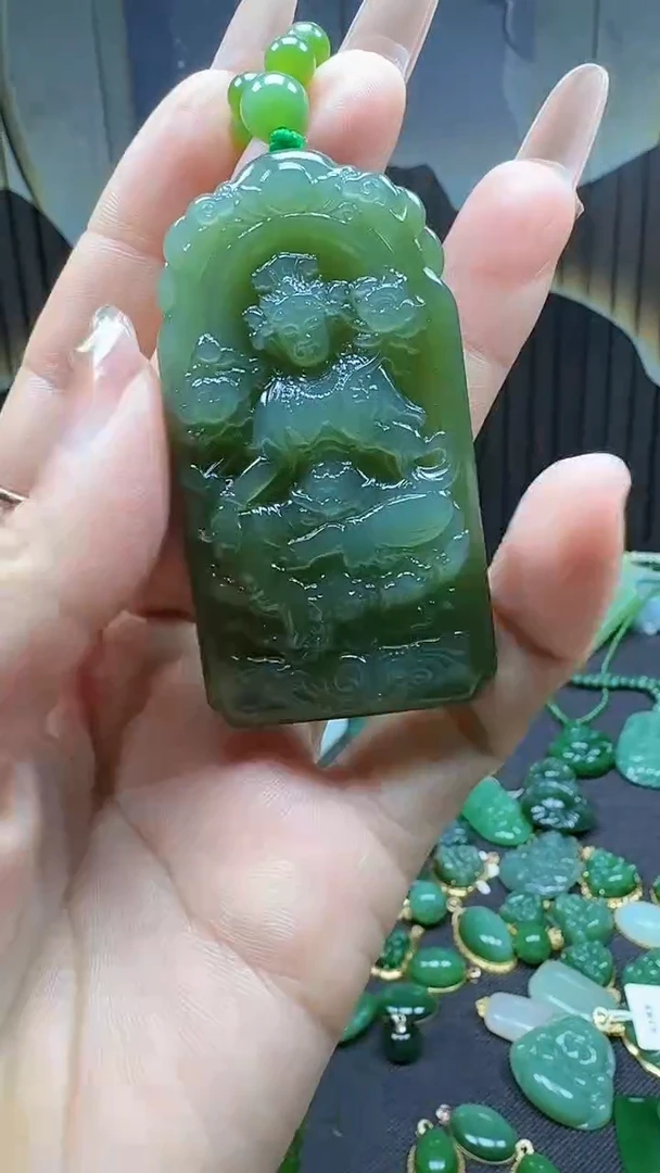 【闪购商品】和田玉挂件未镶嵌1