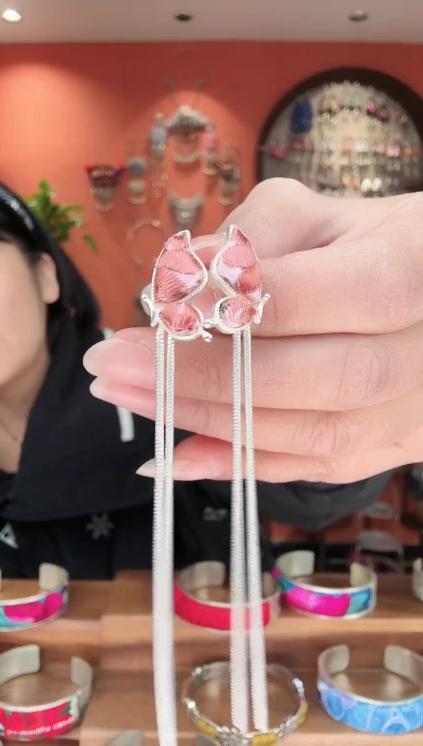 织绣非遗手工刺绣苗绣47