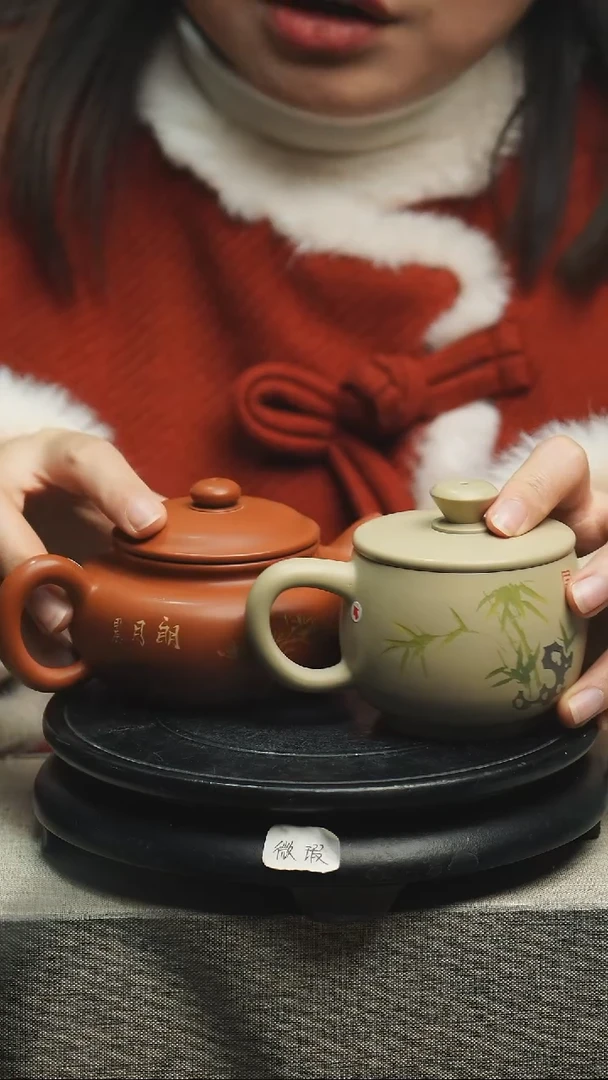 【闪购商品】壶2个建水紫陶壶微瑕232