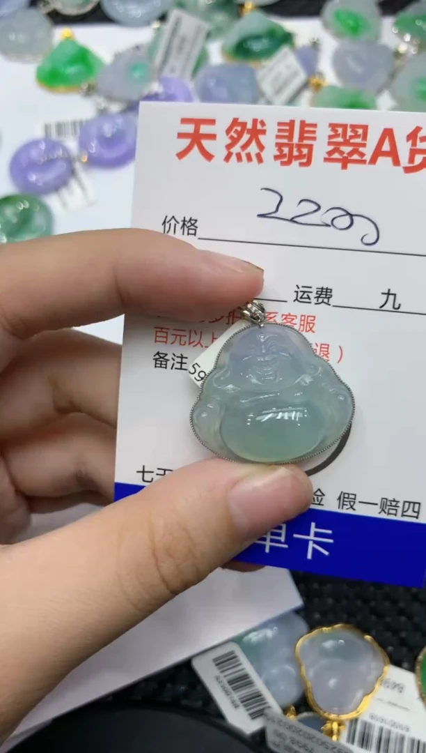 【闪购商品】翡翠颈饰18K金镶嵌111111111
