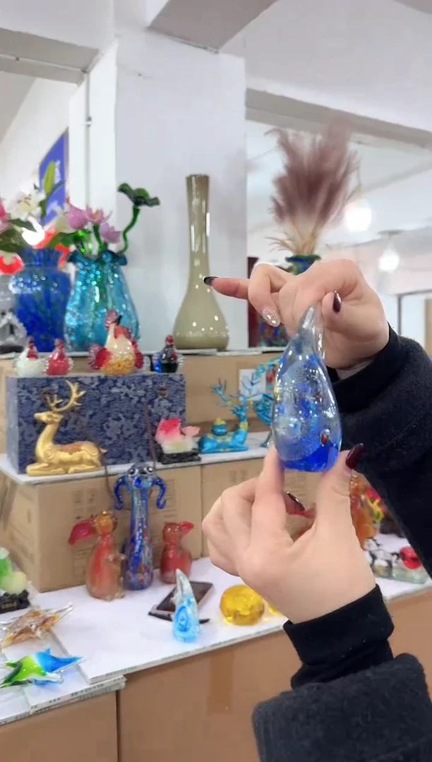 【闪购商品】无铅玻璃美全花器-v-早21