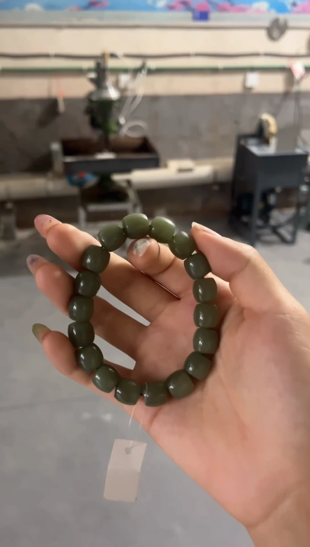 手串未镶嵌和田玉QHK12纯天然和田玉卡12