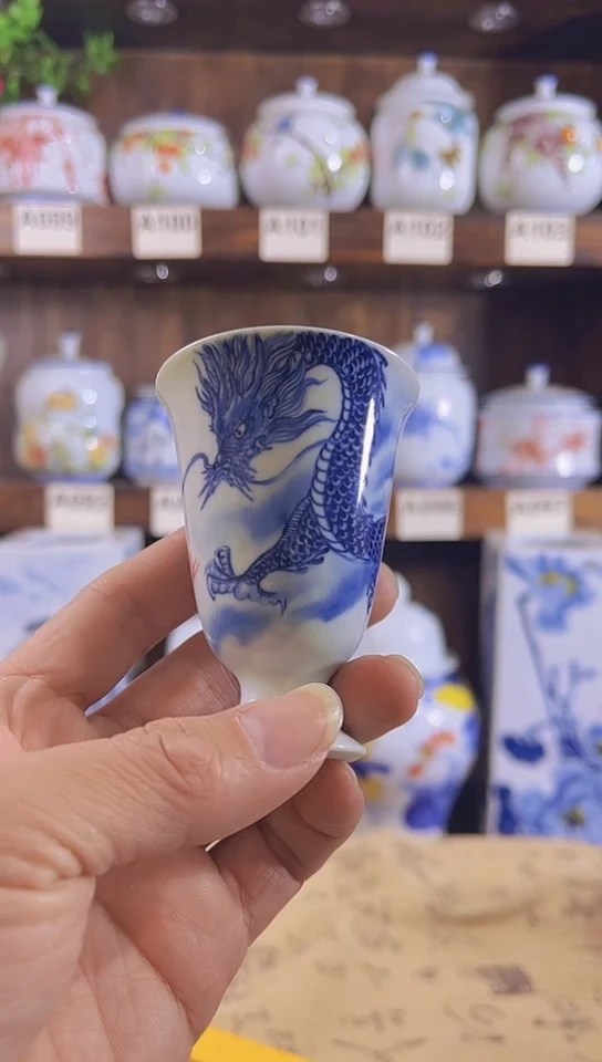 迎君陶瓷纯手工手绘  13