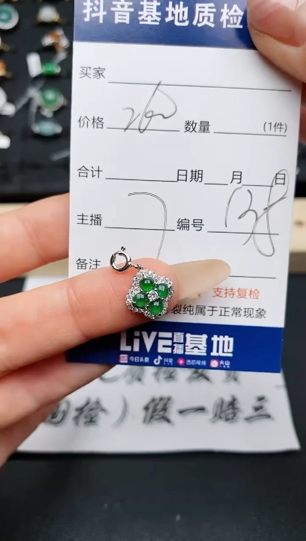 【闪购商品】翡翠颈饰银S925镶嵌..........